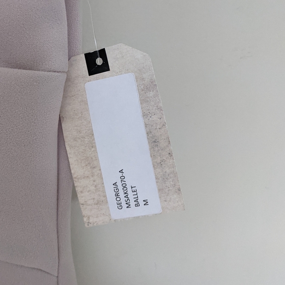 NEW KATIE MAY Georgia Ballet Pink Twist Back Gown - Picture 7 of 7